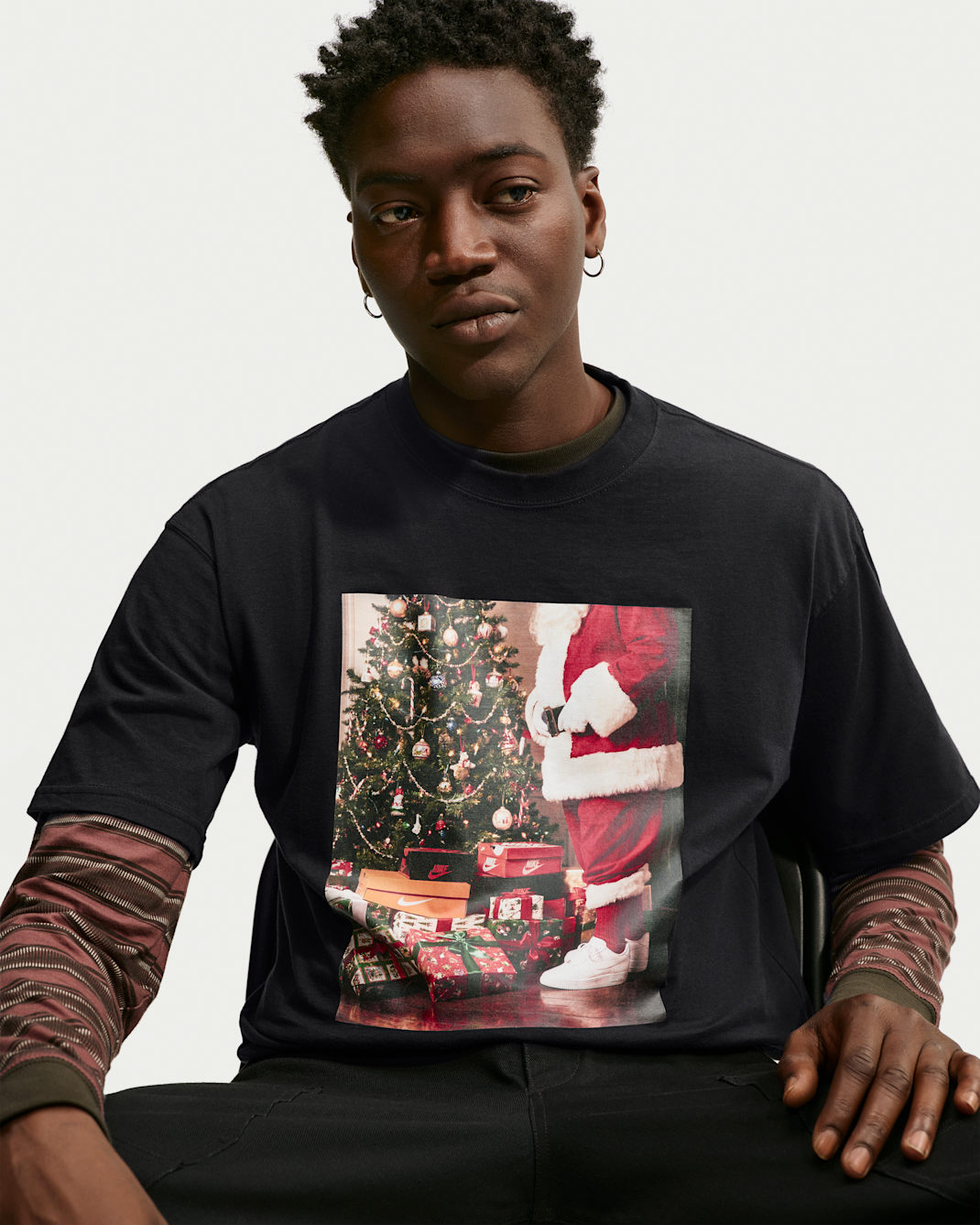 T-shirt ample Nike Sportswear pour homme - Noir