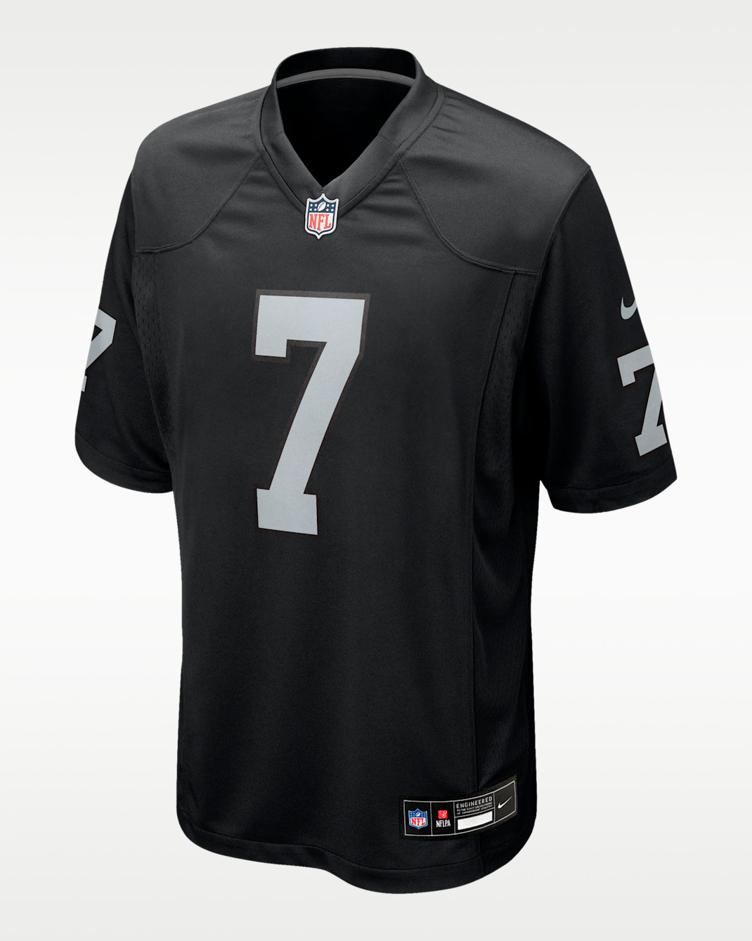 Geno Smith Las Vegas Raiders Men's Nike NFL Game Jersey - Black
