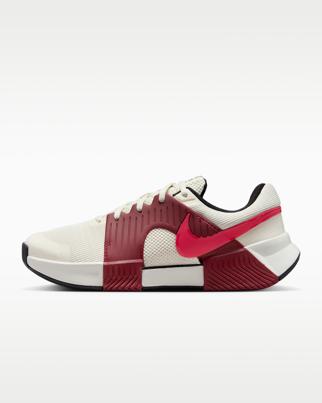 Nike Zoom GP Challenge 1 Women's Hard Court Tennis Shoes - Pale Ivory/Sail/Team Red/Rush Pink