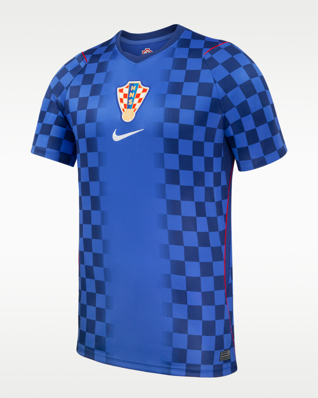 Jersey de futbol Nike Dri-FIT para hombre Croatia visitante 2026 Stadium - Azul royal intenso