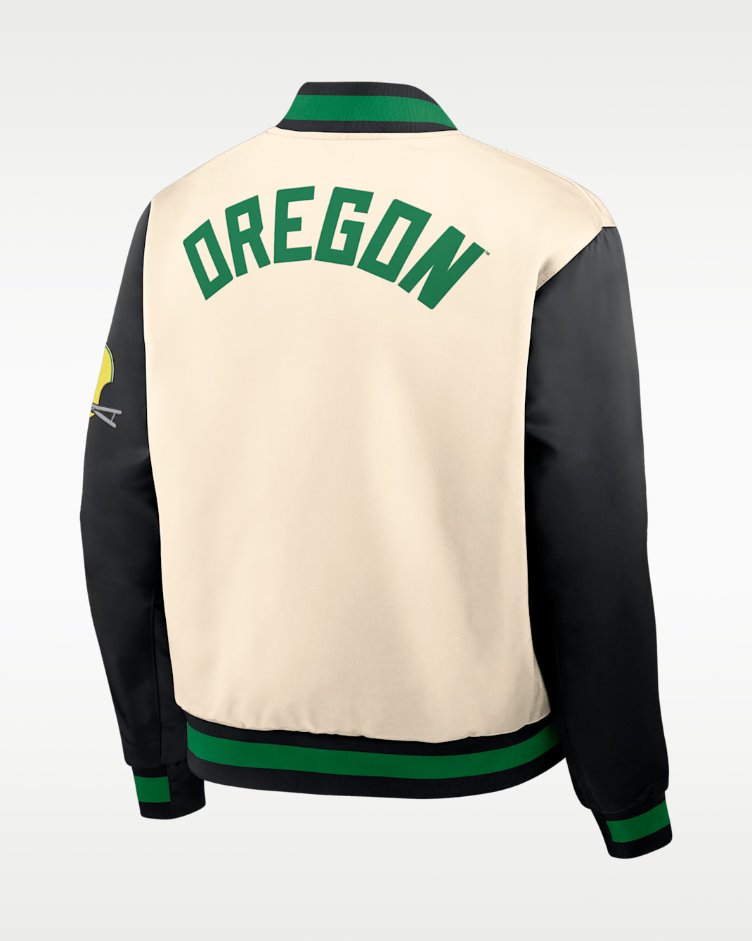 Oregon Legacy Men's Nike College Full-Snap Bomber Jacket