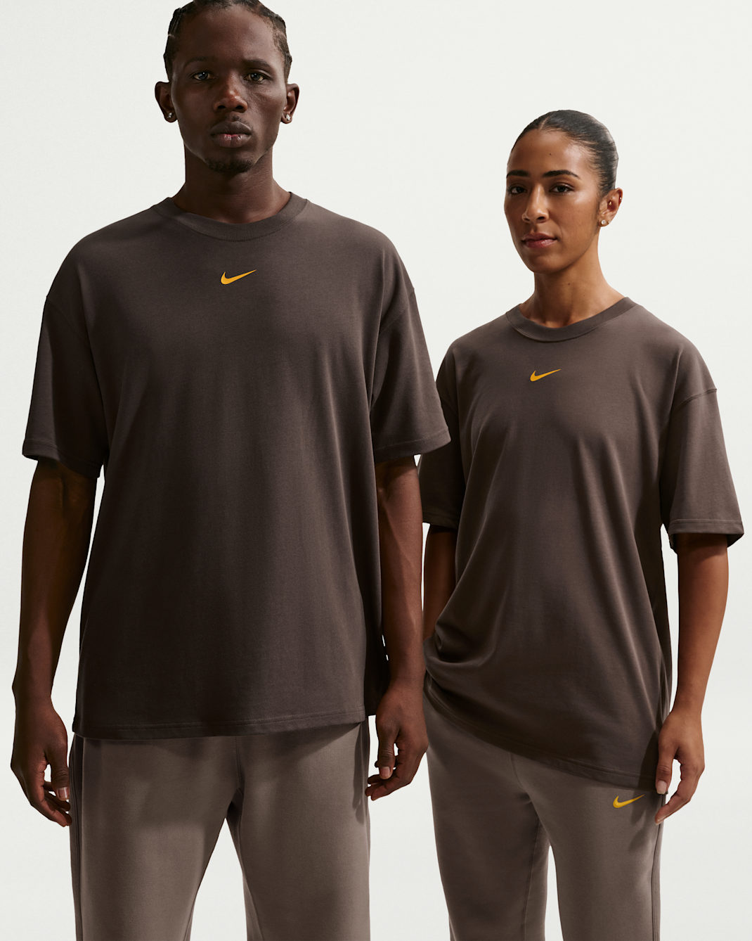 NOCTA Men's T-Shirt - Baroque Brown/Yellow Ochre