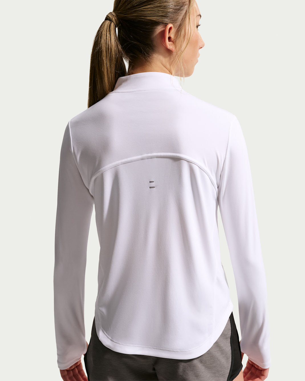 Nike Tempo Big Kids' (Girls') Dri-FIT Long-Sleeve Half-Zip Top