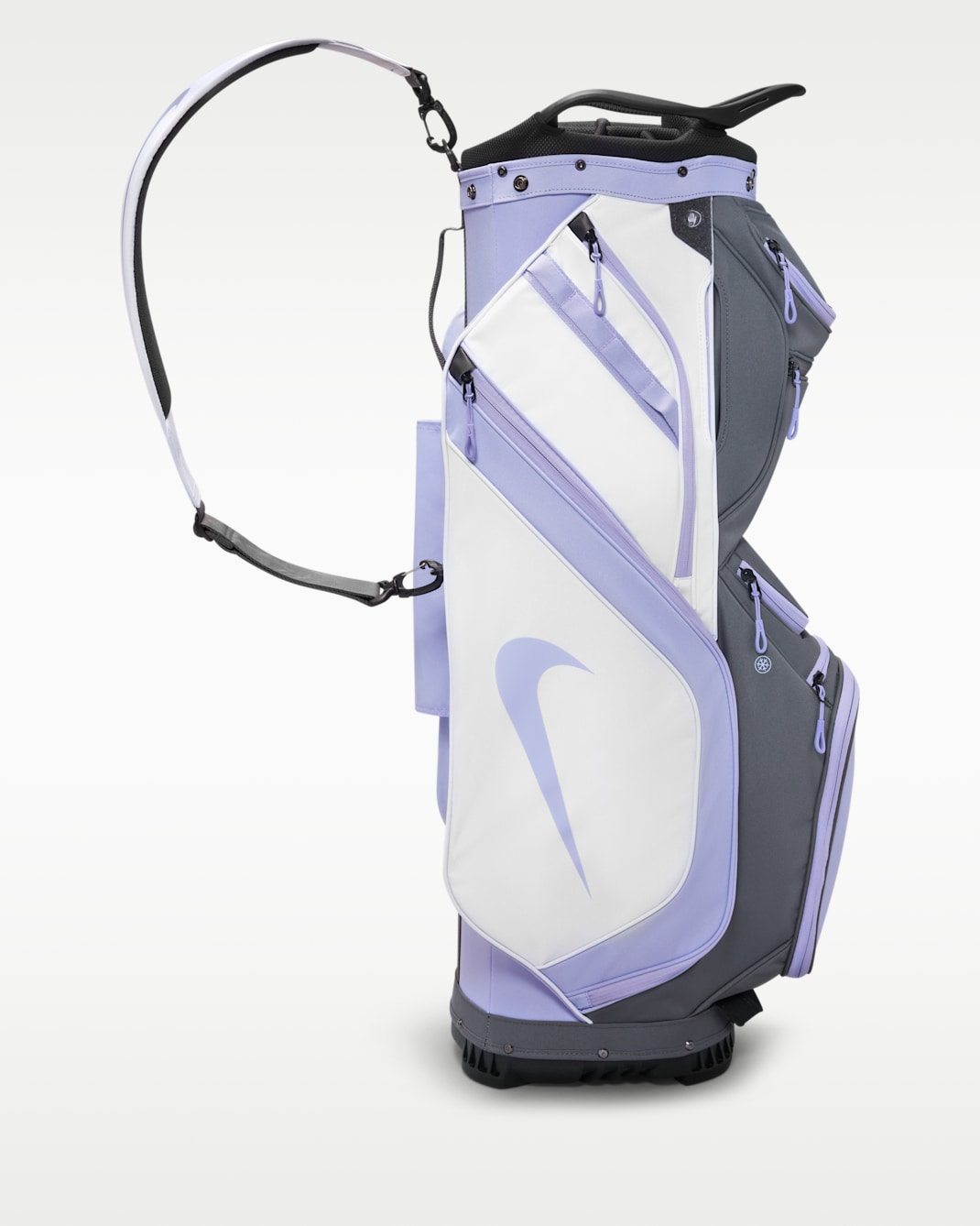 Bolsa de golf Nike Performance Cart - Blanco/Gris hierro