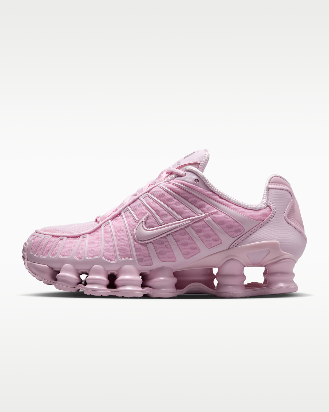 Nike Shox TL Women's Shoes - Pink Foam/Metallic Silver/Pink Foam