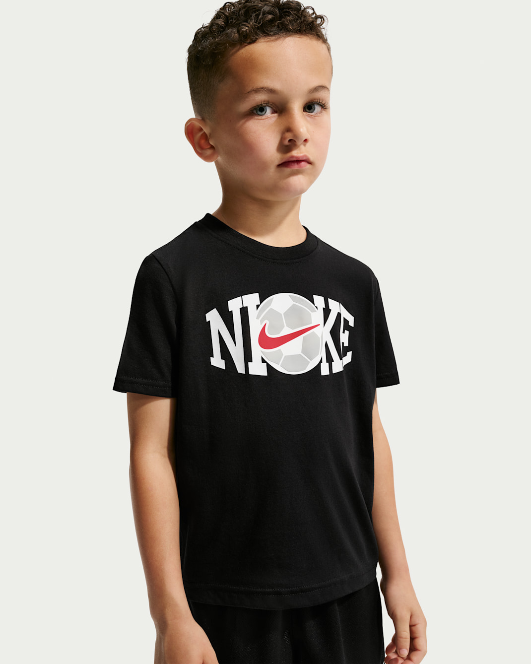 Nike Little Kids' Soccer Graphic T-Shirt and Shorts Set