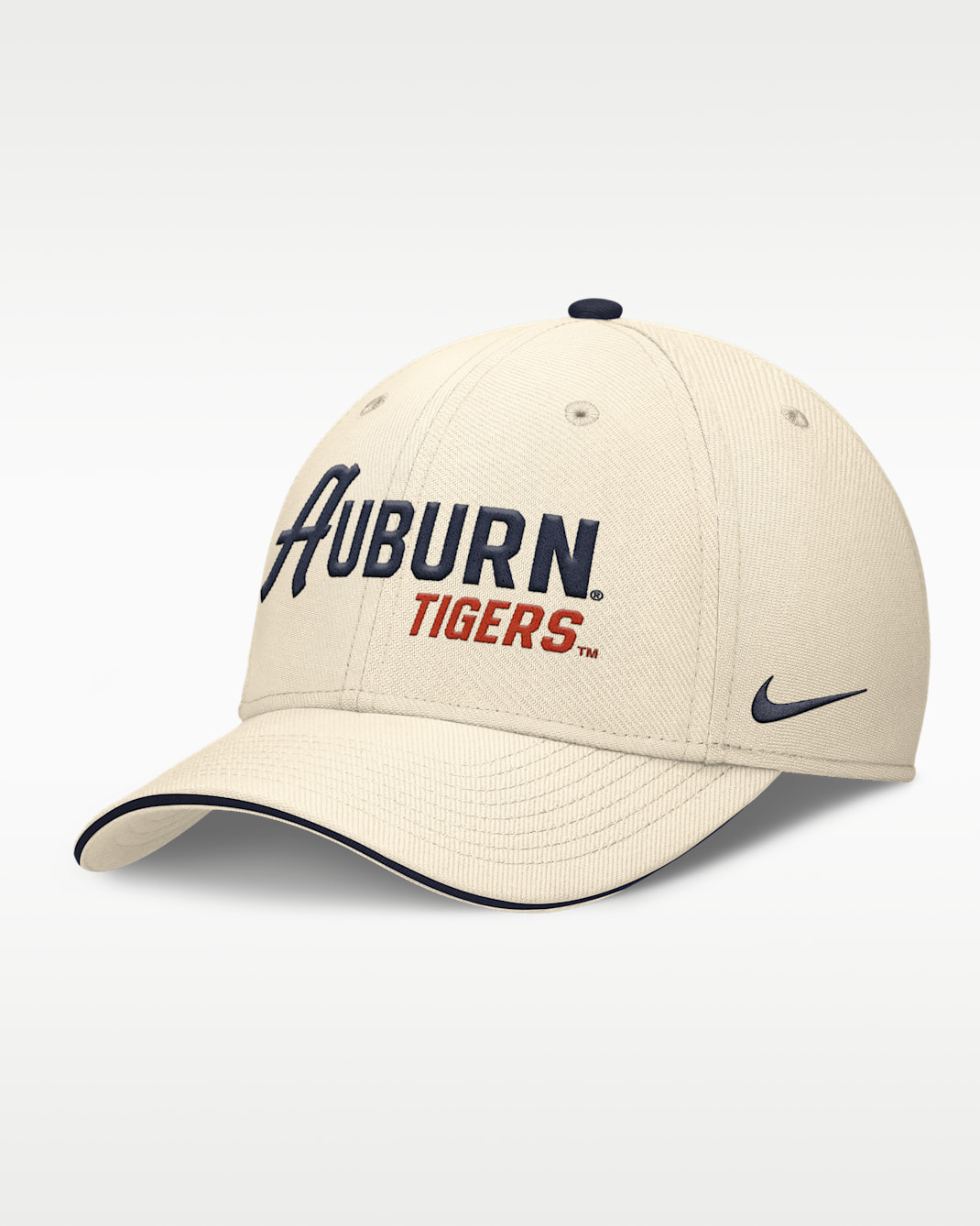 Auburn Primetime Men's Nike Dri-FIT College Hat - Natural
