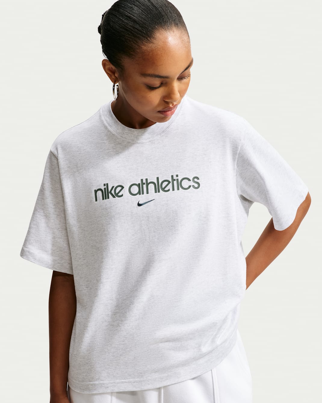 Nike Sportswear Essentials Women's T-Shirt - Birch Heather