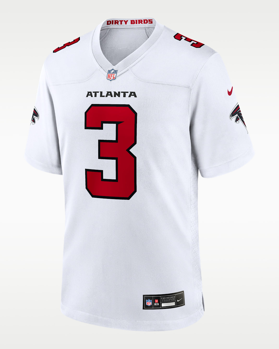 Jessie Bates III Atlanta Falcons Men's Nike NFL Game Jersey - White