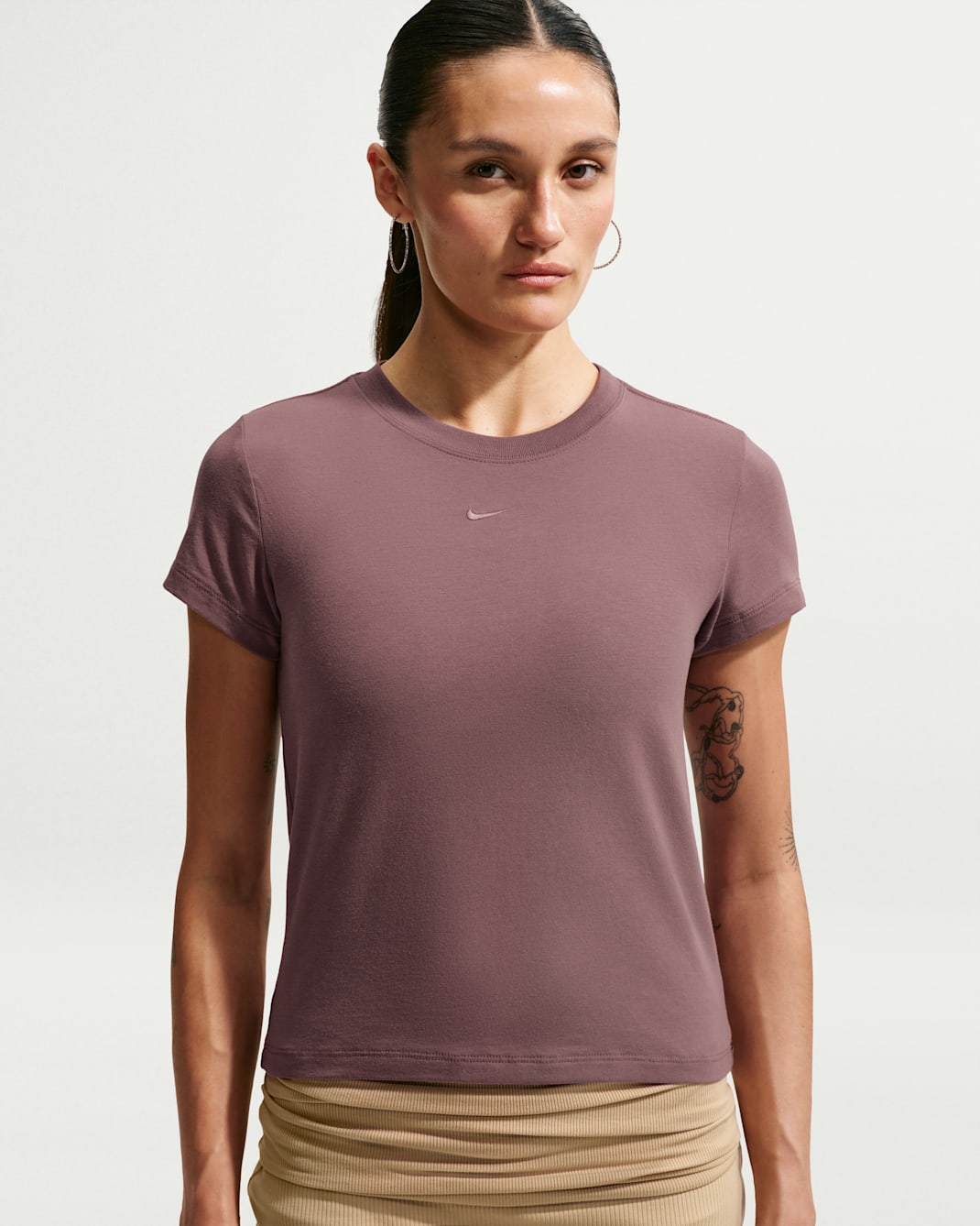 Nike Sportswear Chill Knit Women's T-Shirt - Tattoo