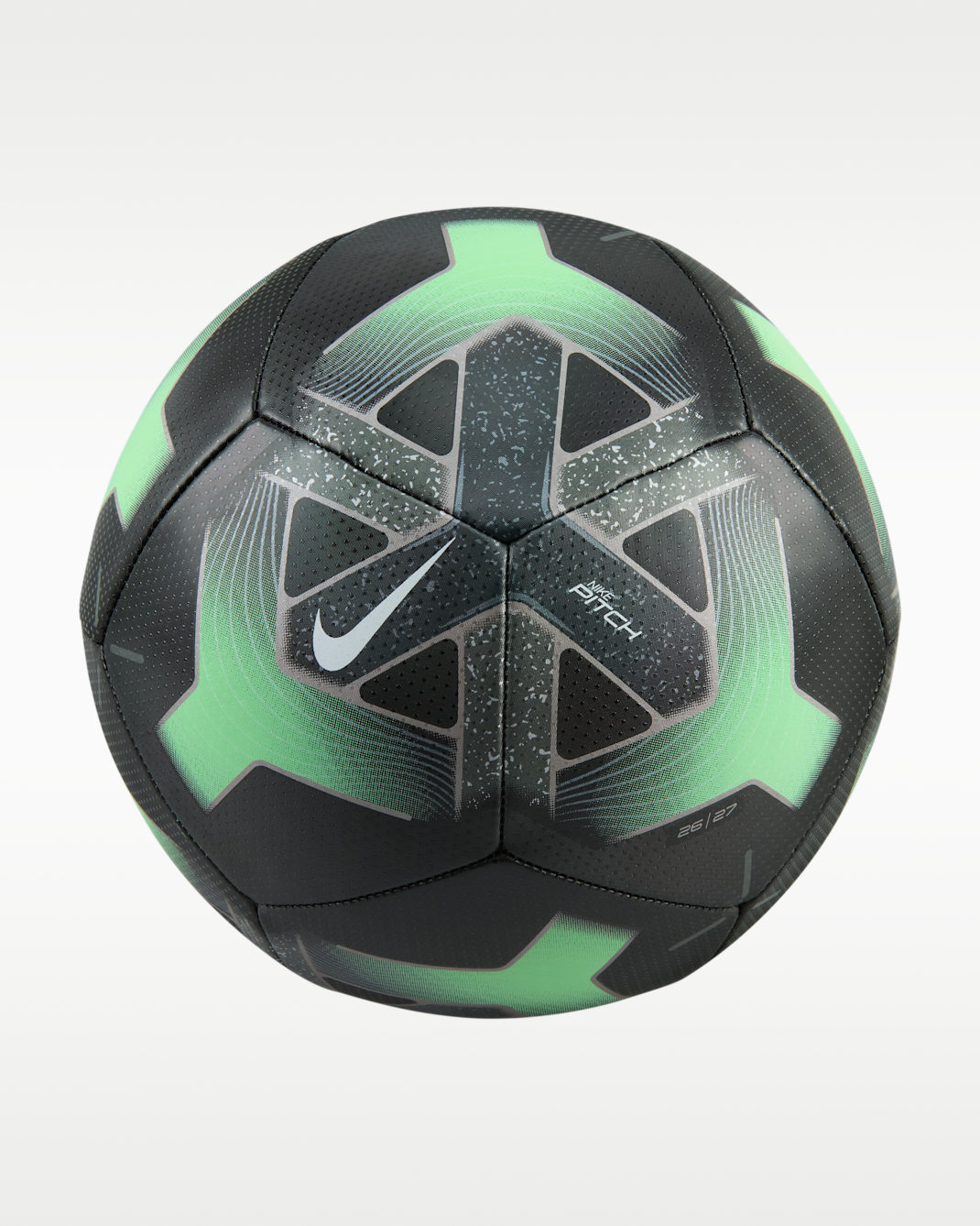 Nike Pitch Soccer Ball - Black/Illusion Green/Off Noir/White