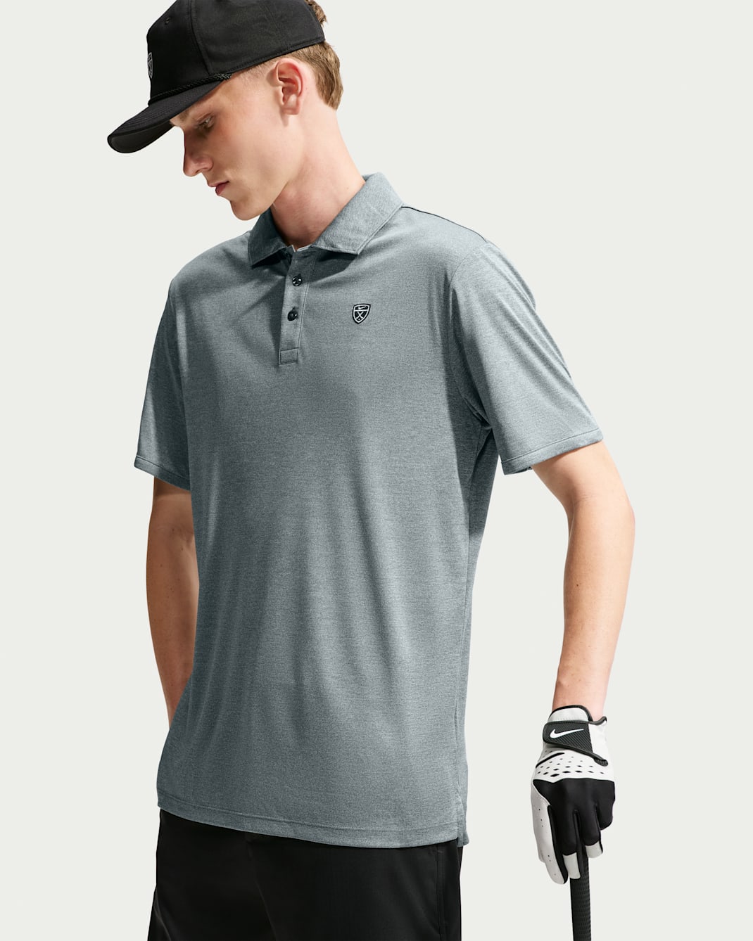 Nike Par Men's Dri-FIT Golf Polo - Camo Green/Camo Green