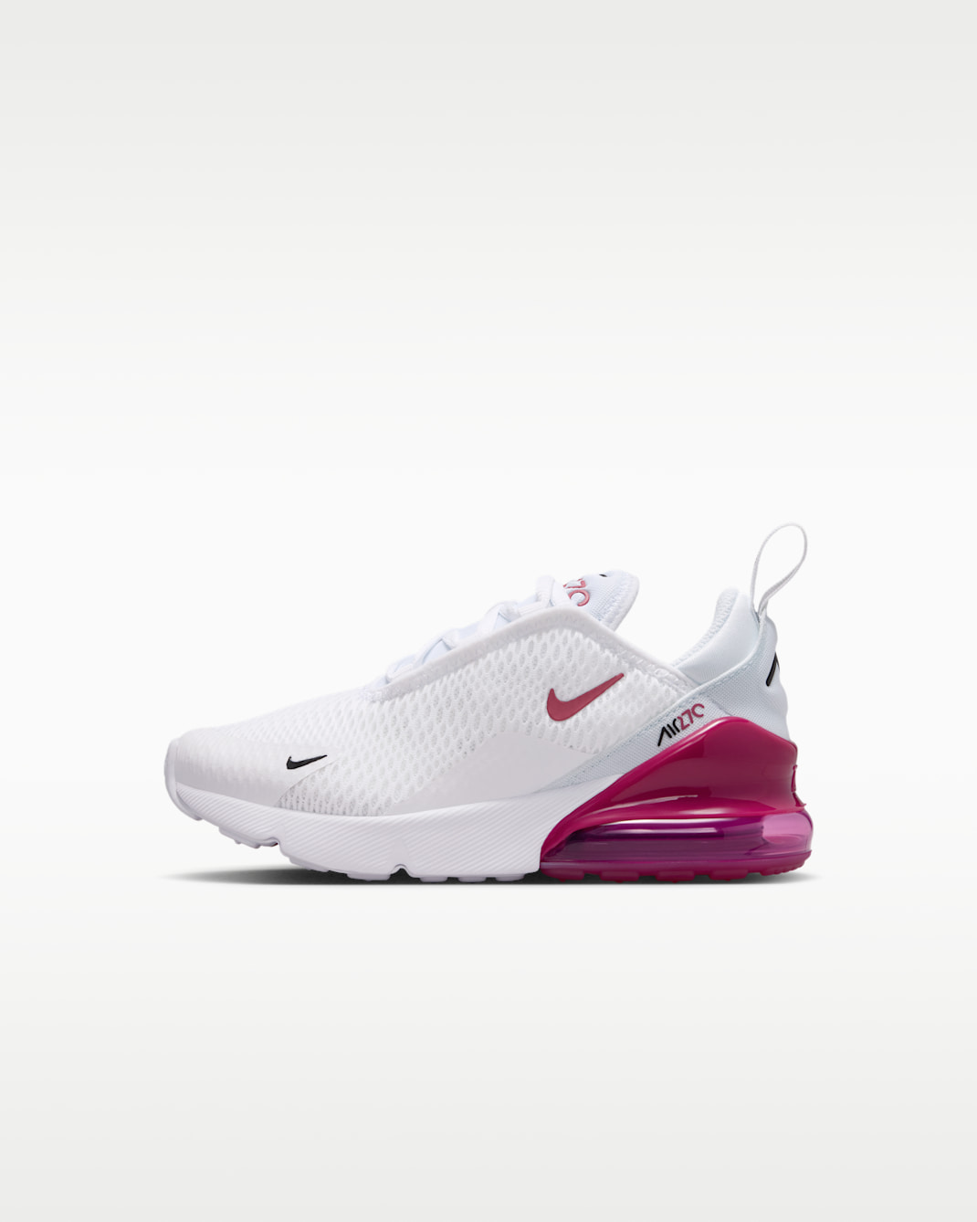 Nike Air Max 270 Little Kids' Shoes - White/Black/Sweet Beet
