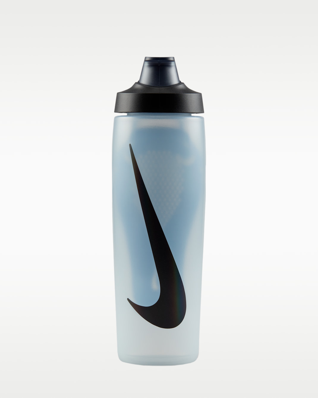 Nike Refuel Botella de agua con tapa con bloqueo (710 ml) - Natural/Negro
