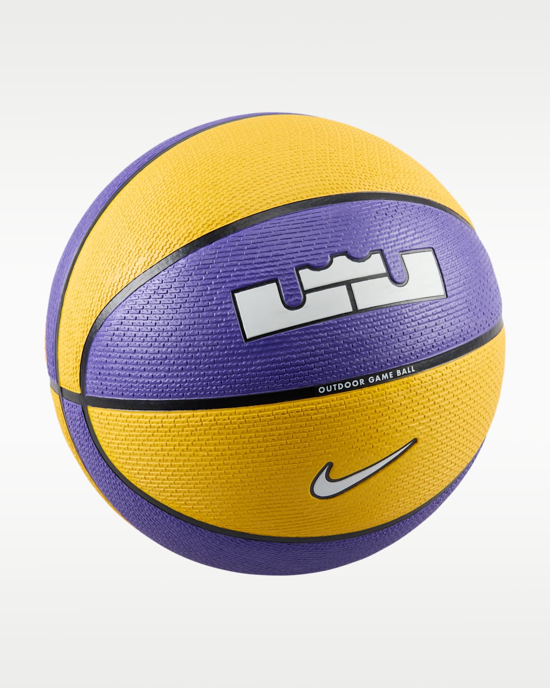 LeBron Playground 8P Basketball - Court Purple/Amarillo/Black/White