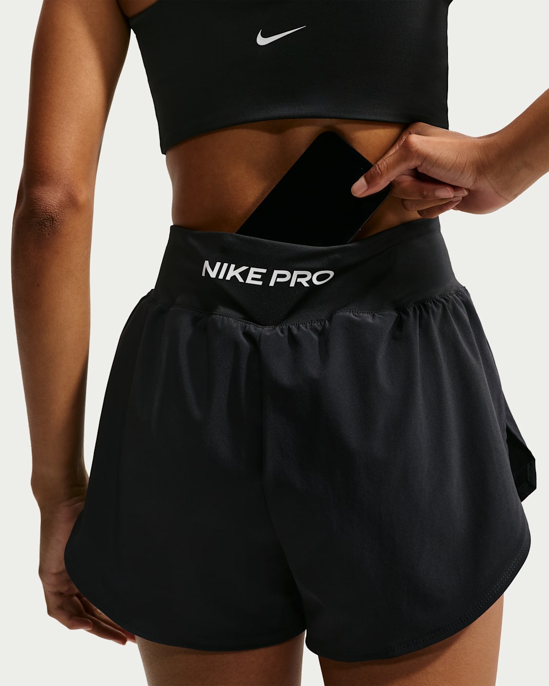 Nike Pro Sculpt Women's Dri-FIT High-Waisted 2-in-1 3" Shorts