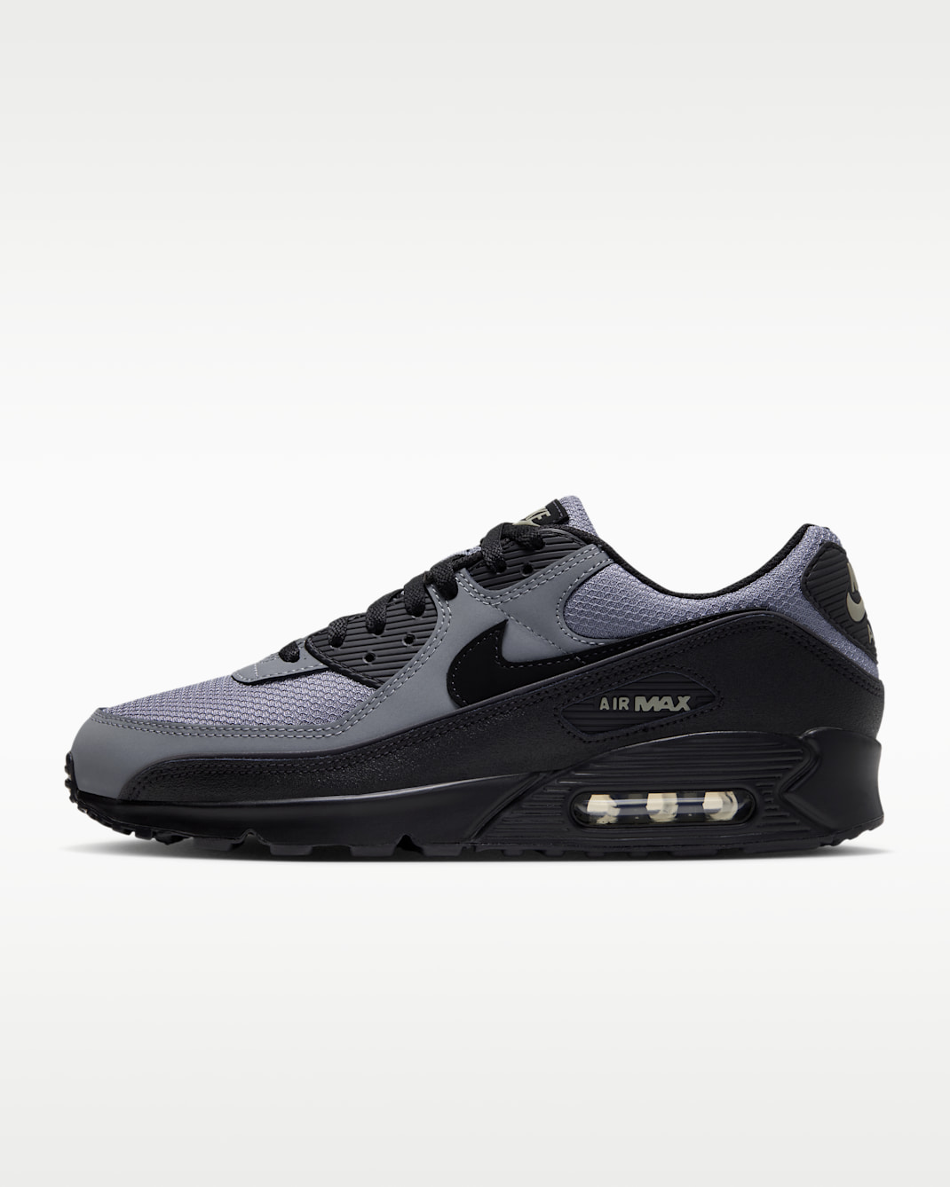 Nike Air Max 90 Men's Shoes - Cool Grey/Light Army/Black