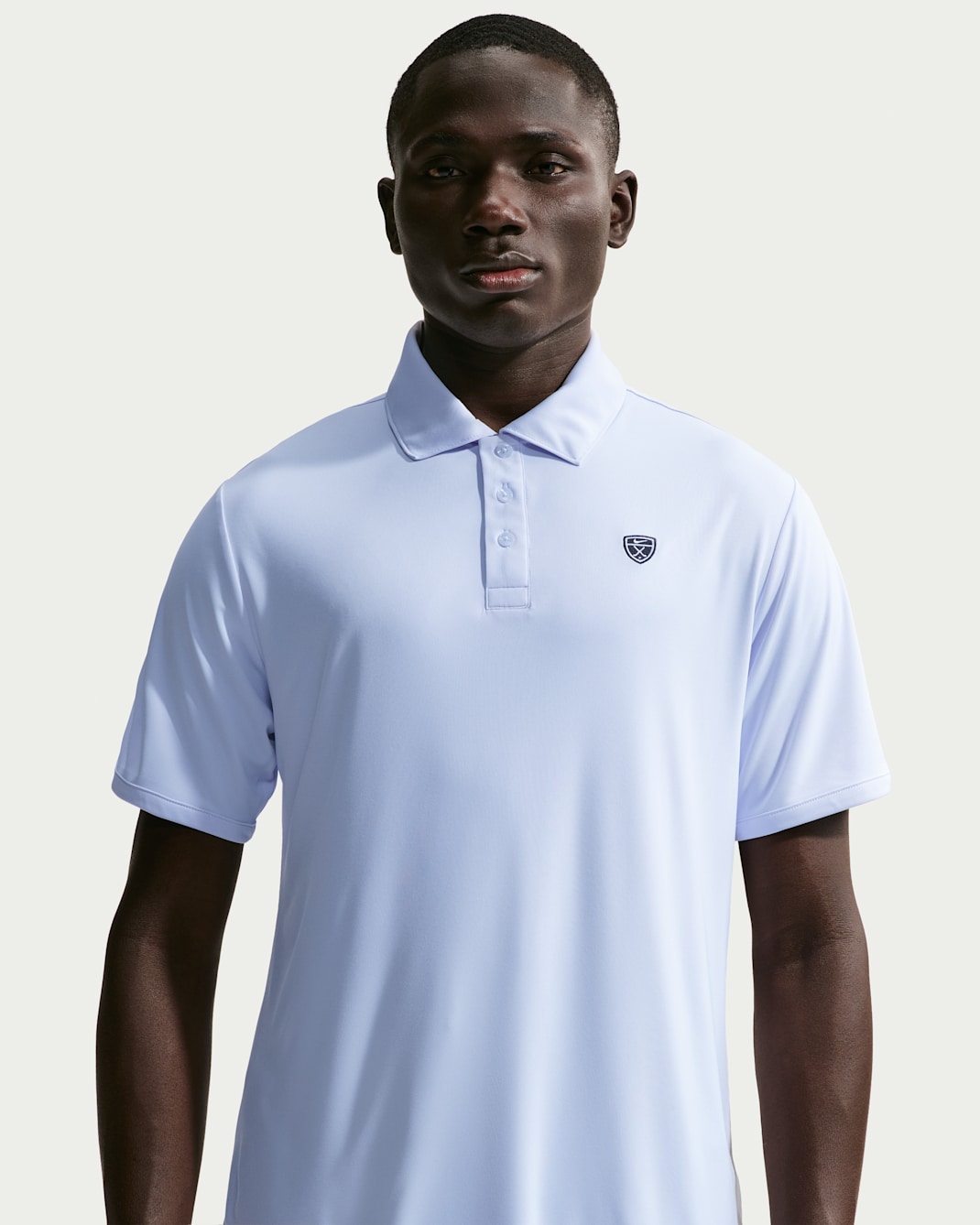 Nike Par Men's Dri-FIT Golf Polo - Football Grey/White