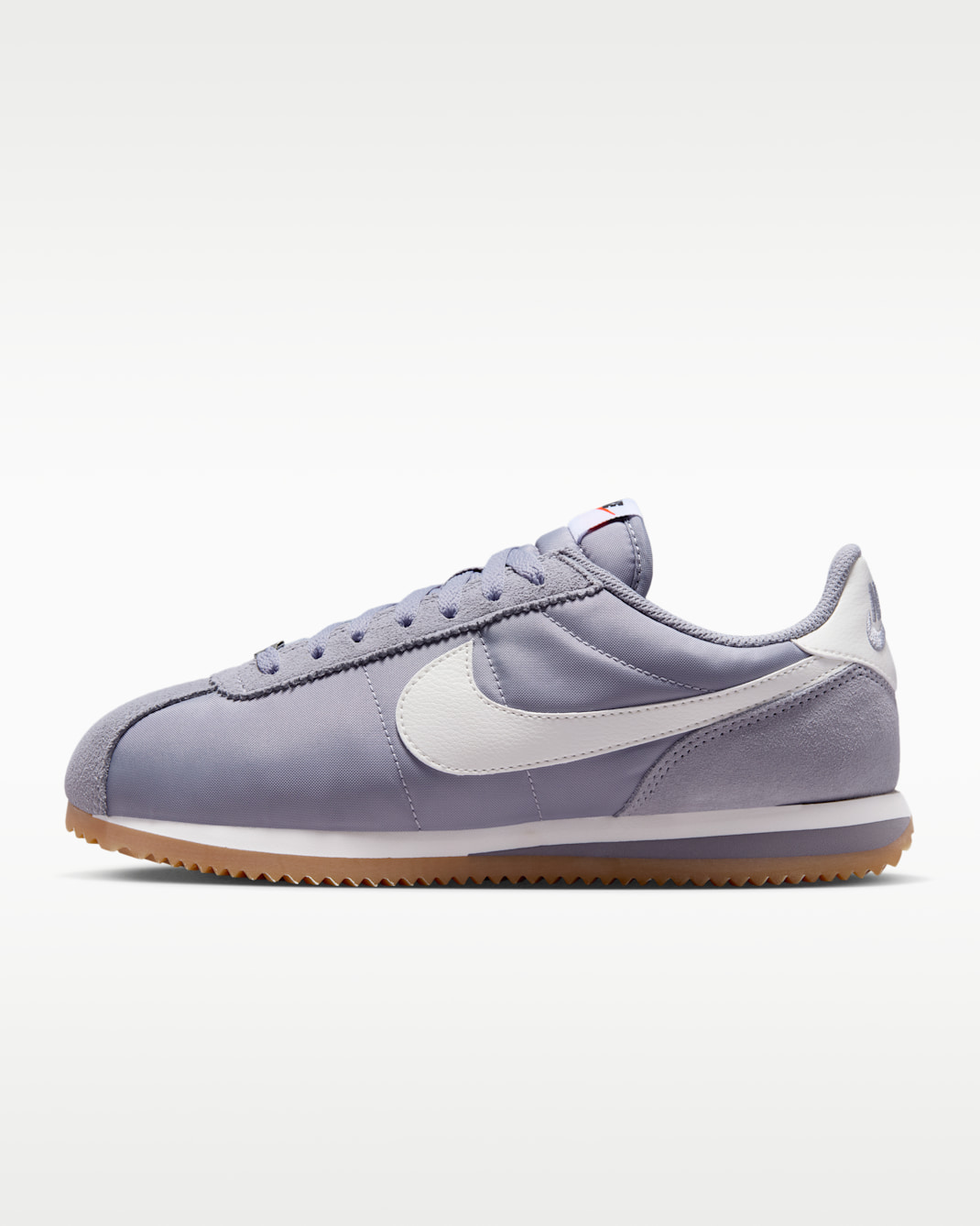 Nike Cortez Textile Women's Shoes - Cement Grey/Gum Light Brown/Safety Orange/Sail