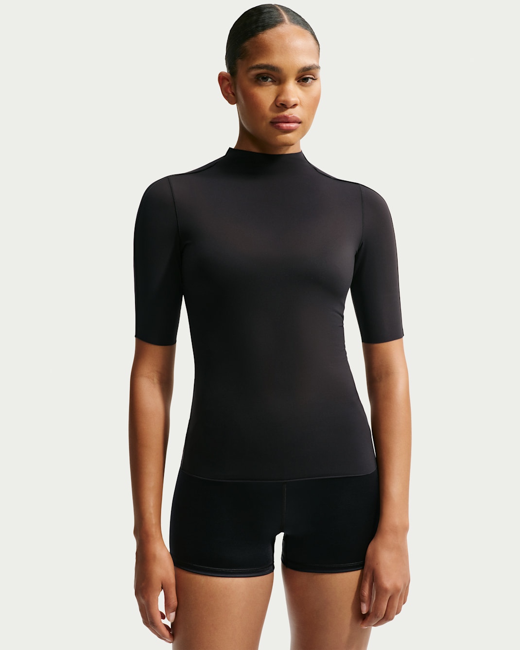 NikeSKIMS Weightless Women's Short-Sleeve T-Shirt - NSKM Obsidian/NSKM Obsidian