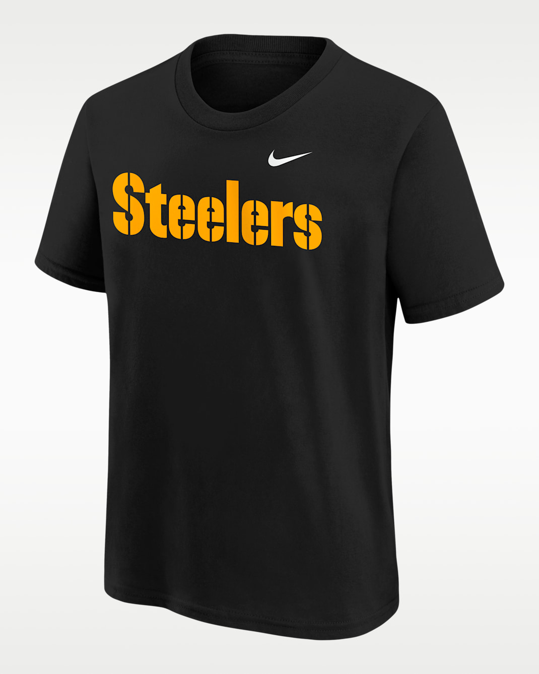 Playera Nike de la NFL para niños talla grande Pittsburgh Steelers - Negro