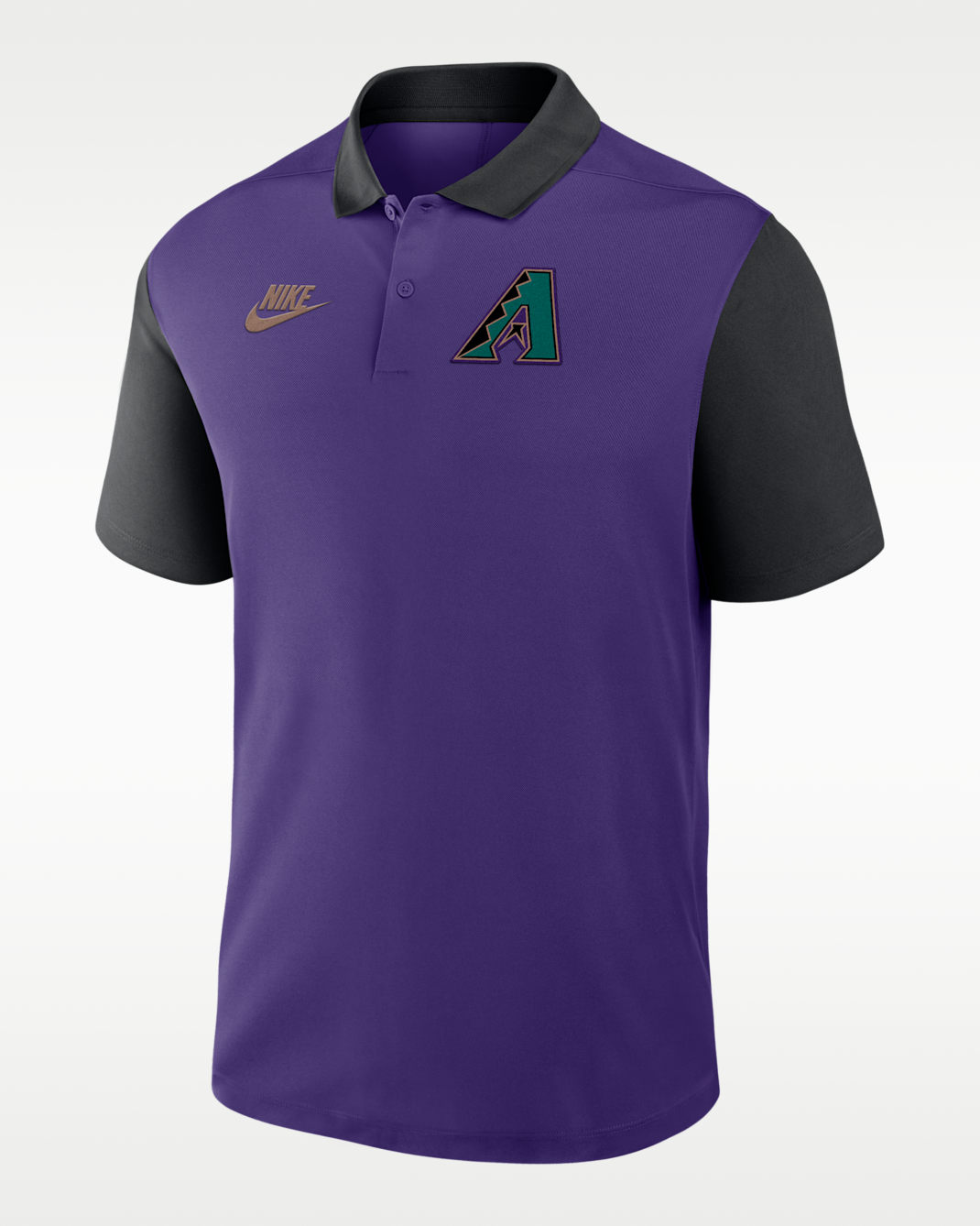 Arizona Diamondbacks Cooperstown Victory Men's Nike Dri-FIT MLB Polo - Purple