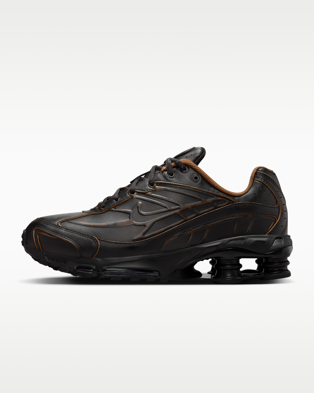 Nike Shox Ride 2 Premium Men's Shoes - Black/Light British Tan/Black