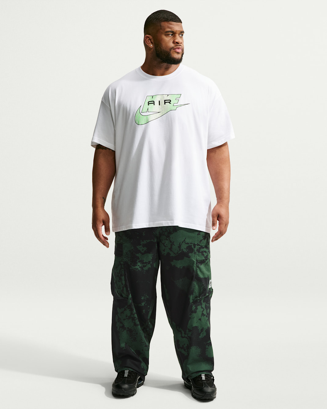 Nike Air Men's Woven All-Over Print Cargo Pants