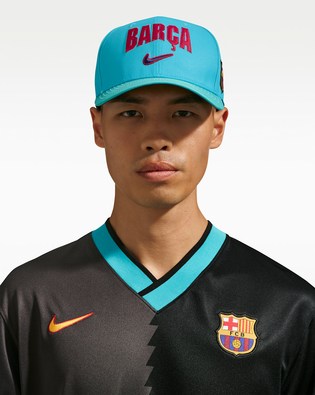 Gorra de futbol Nike FC Barcelona Rise - Multicolor