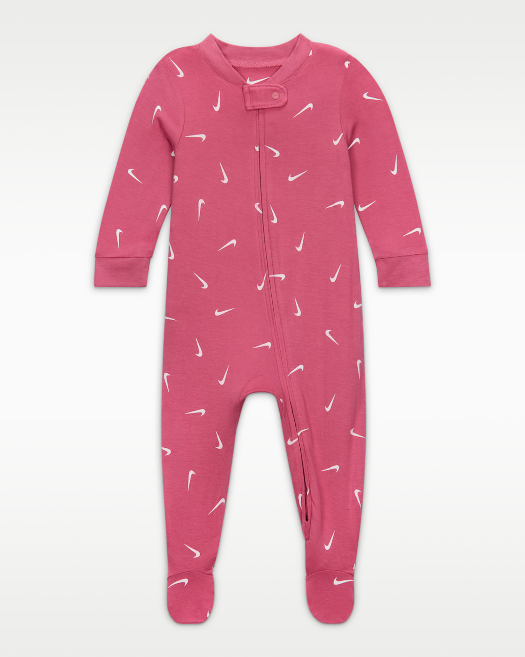 Nike Baby (0-9M) Printed Viscose Footed Coverall - Pink