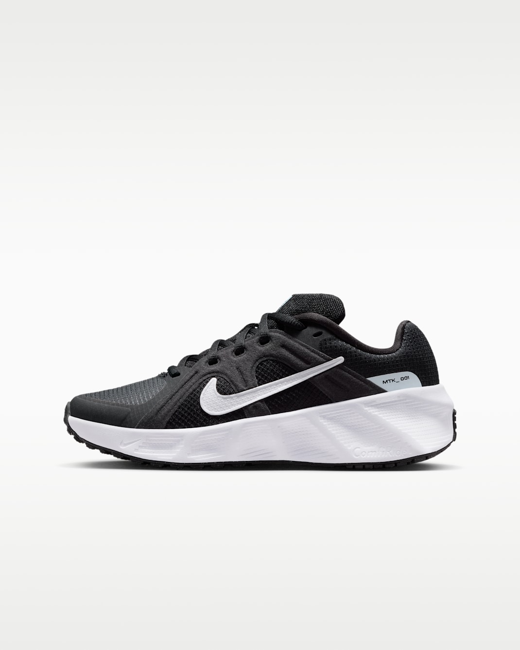 Nike Metro Tek Big Kids' Shoes - Black/Anthracite/Glacier Blue/White