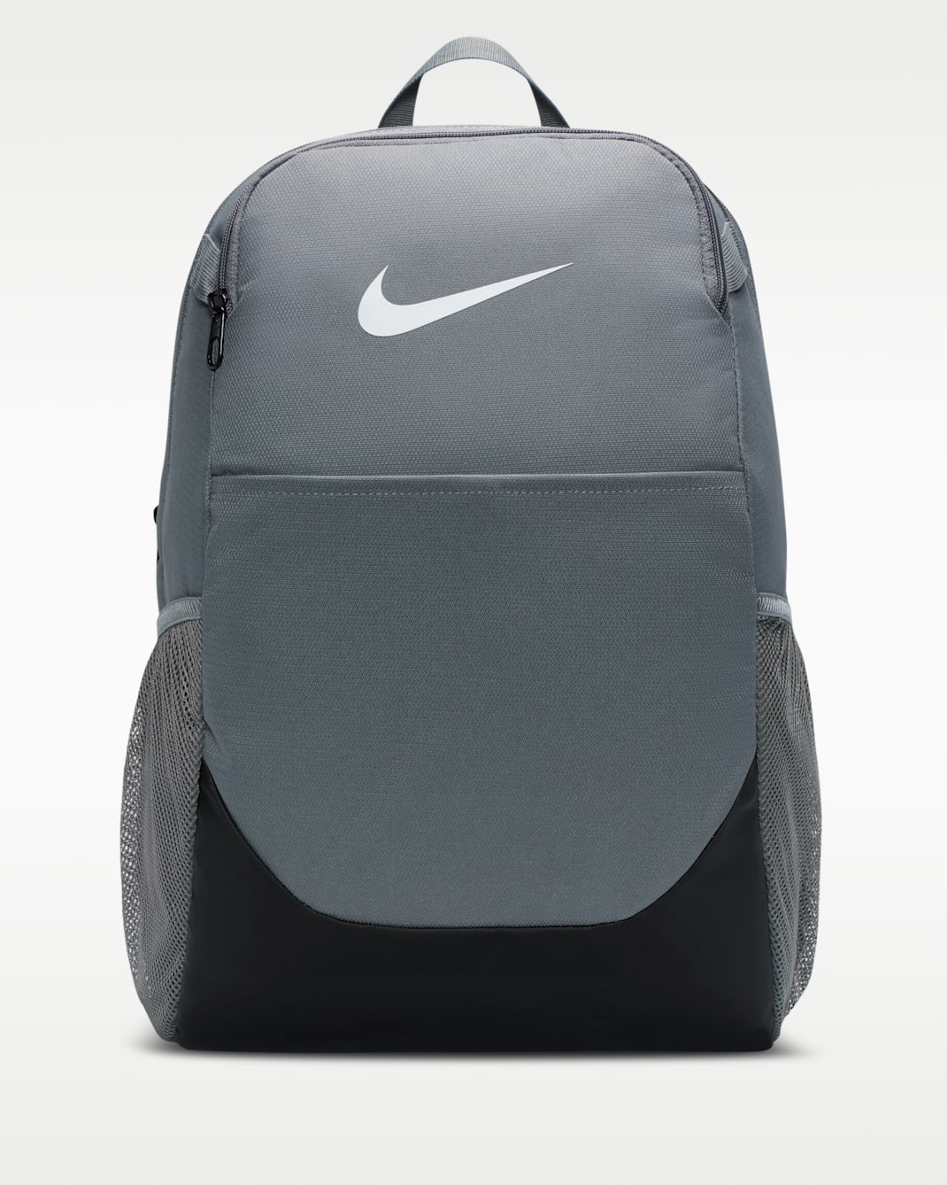 Nike Brasilia Backpack (Medium, 24L) - Smoke Grey/Black/White