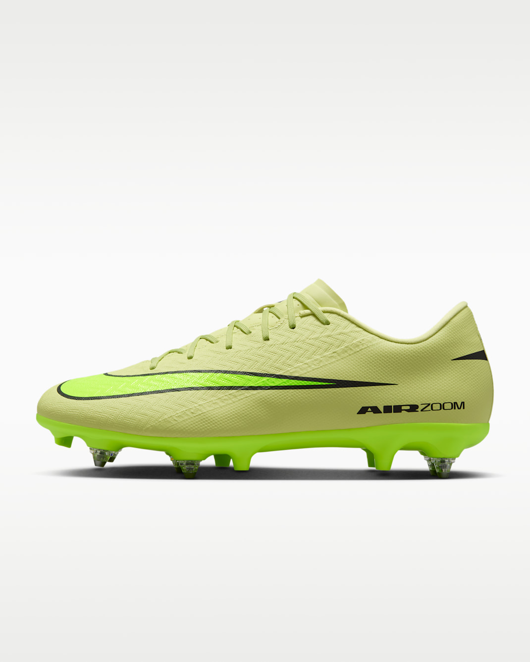 Nike Mercurial Vapor 16 Academy Soft-Ground Low-Top Football Boot - Limelight/Hyper Crimson/Volt