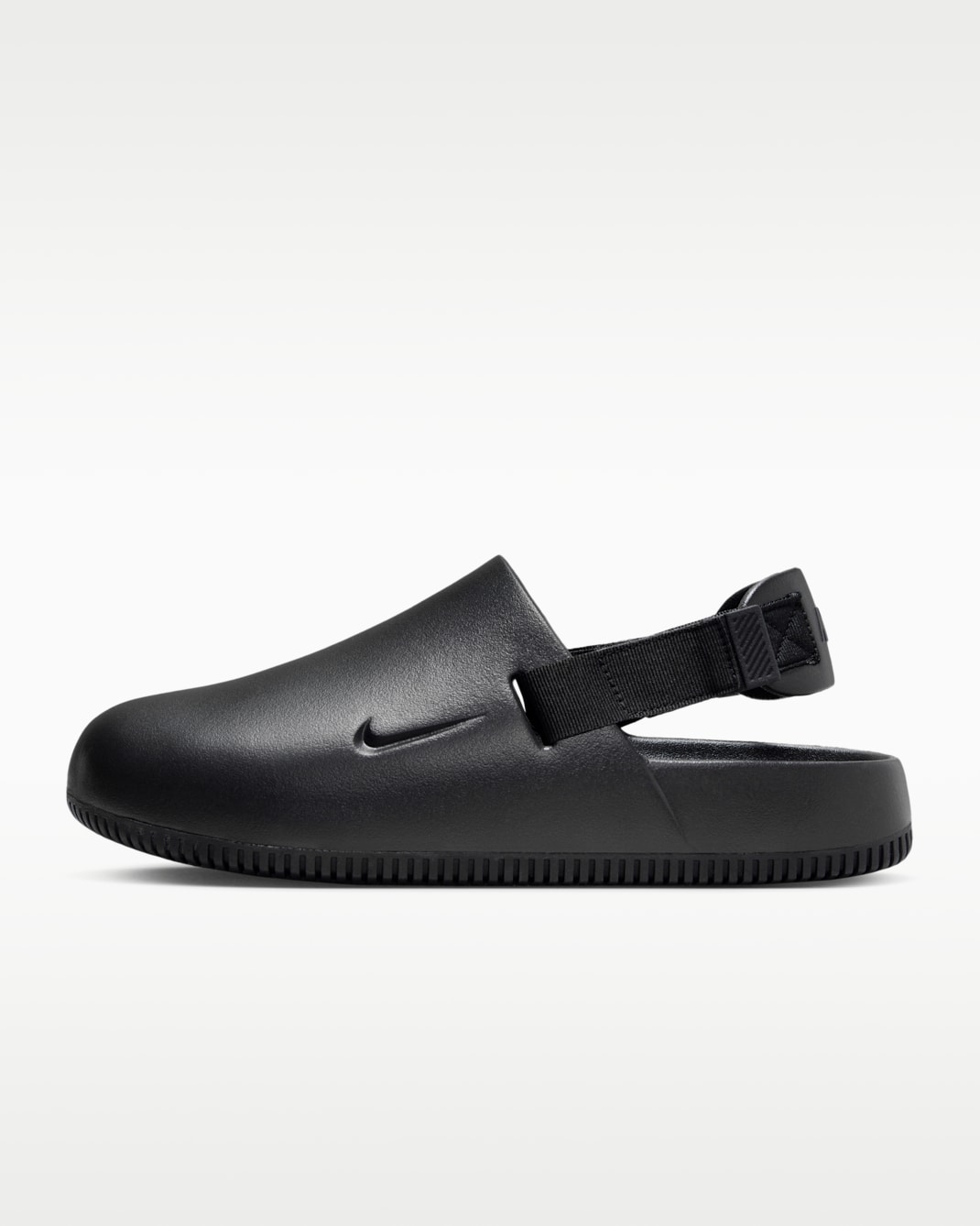 Mule Nike Calm pour homme - Noir/Noir