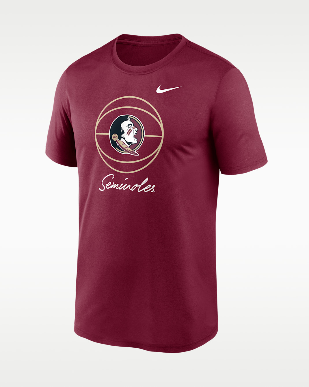 Florida State Primetime Men's Nike Dri-FIT College T-Shirt - Garnet