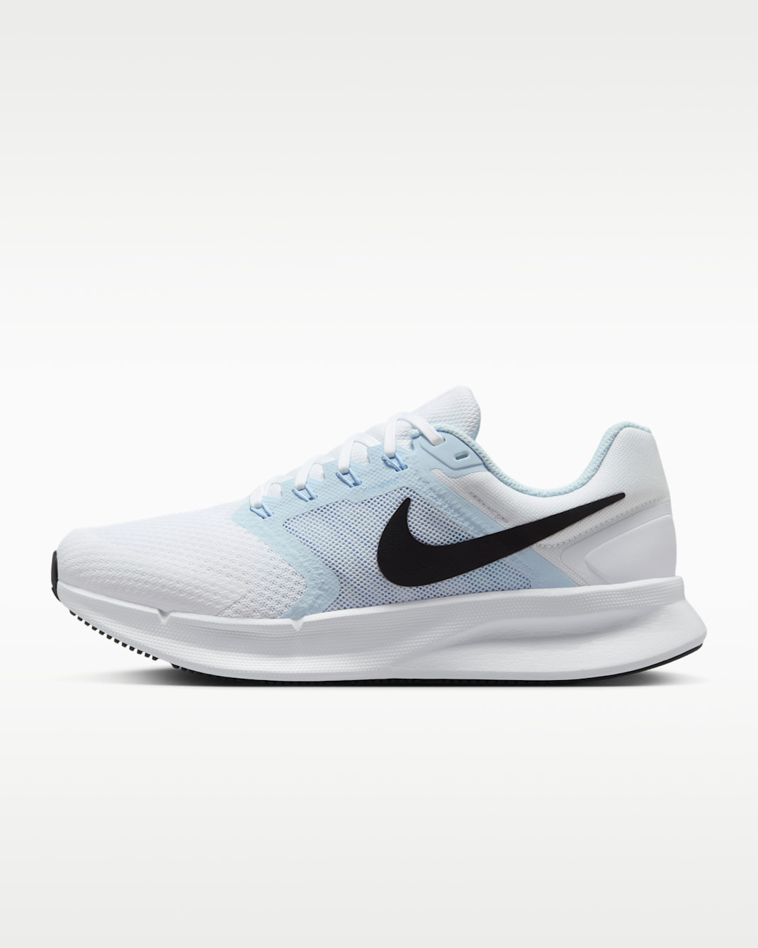 Tenis de correr en pavimento para mujer Nike Run Swift 3 - Blanco/Tinte azul/Azul psíquico/Negro