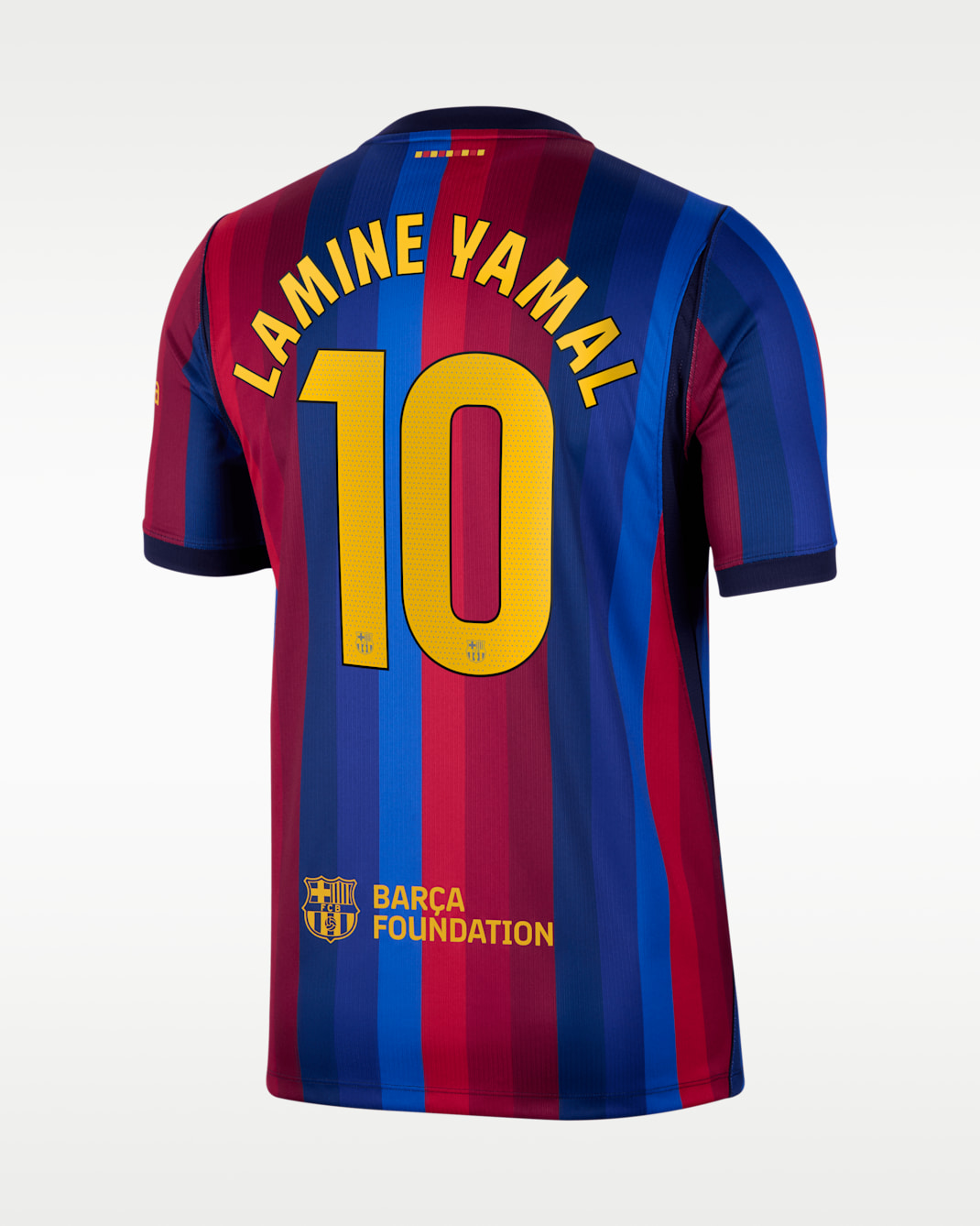 Lamine Yamal FC Barcelona 2026/27 Stadium Home Men's Nike Dri-FIT Soccer Jersey - Red