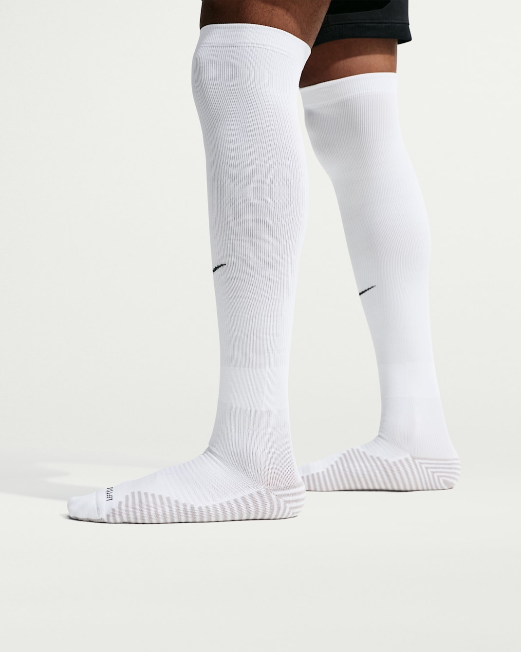 Nike Strike Knee-High Football Socks - White/Black