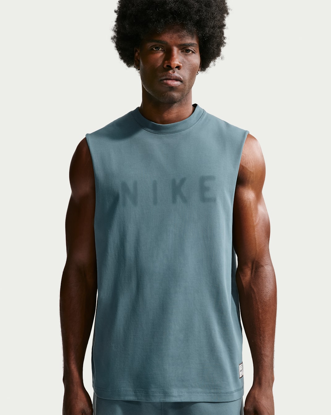 Camiseta de entrenamiento sin mangas Dri-FIT para hombre Nike N.A.C. - Pizarra mineral/Pizarra mineral