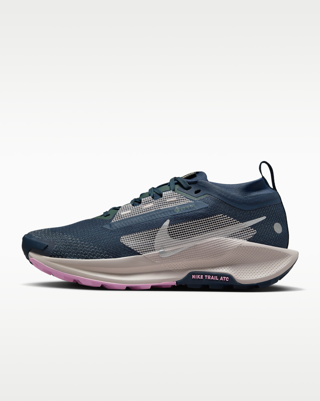 รองเท้าวิ่งเทรลผู้หญิงกันน้ำ Nike Pegasus Trail 5 GORE-TEX - Armory Navy/Vintage Green/Platinum Violet/Armory Navy