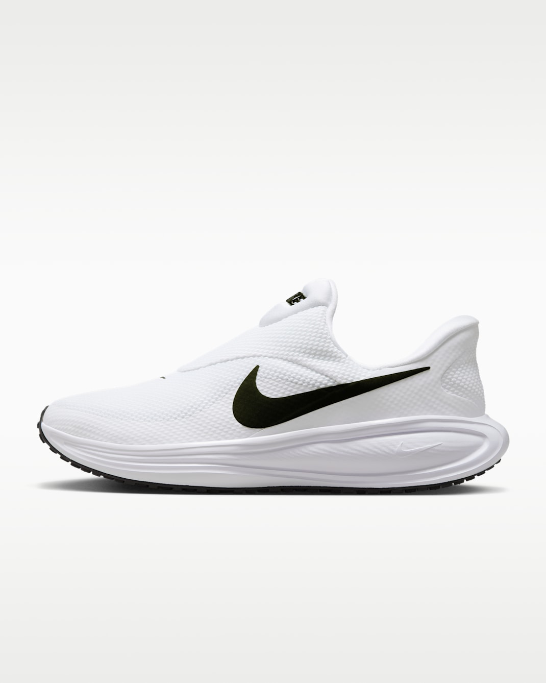 Nike Revolution 8 EasyOn Men's Road Running Shoes - White/Wolf Grey/Black