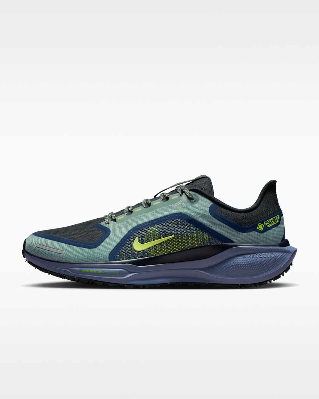 Nike Pegasus 41 GORE-TEX Men's Waterproof Road Running Shoes - Cannon/Obsidian/Seaweed/Volt