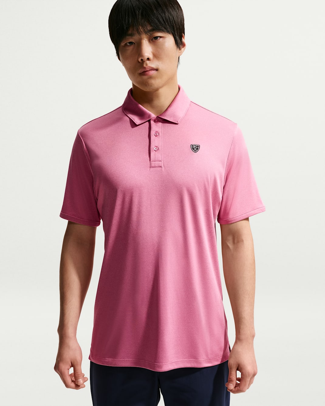 Nike Par Men's Dri-FIT Golf Polo - Peony/Peony