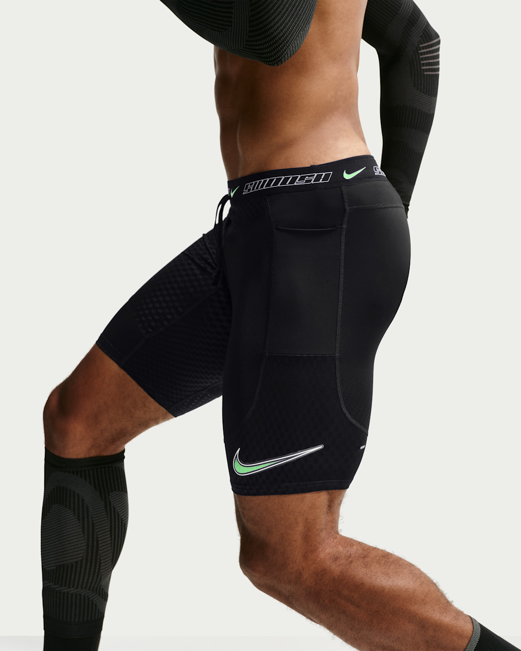Nike Stride  Men's Dri-FIT 1/2-Length Running Tights
