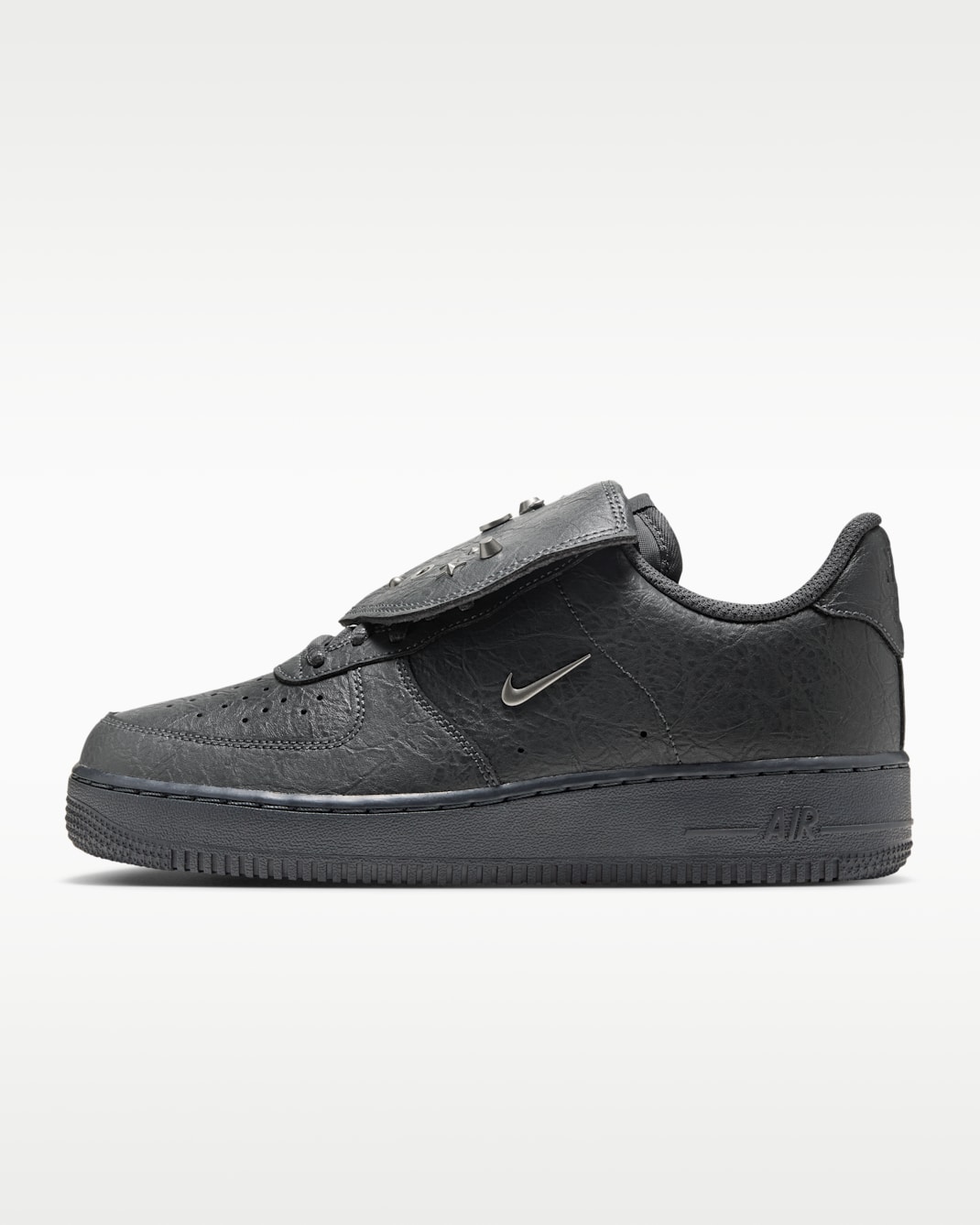 Nike エア フォース 1 '07 ウィメンズシューズ - アンスラサイト/アンスラサイト/アンスラサイト/シルバー