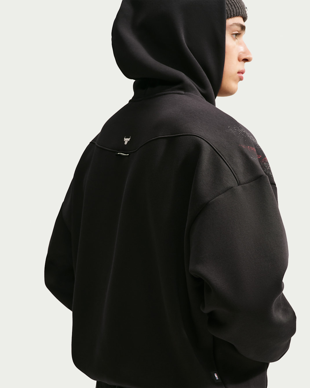 Chicago Bulls Standard Issue Men's Fleece Basketball Hoodie