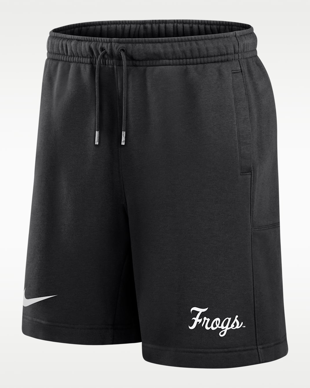 TCU Horned Frogs Club Men's Nike Fleece Shorts - Black