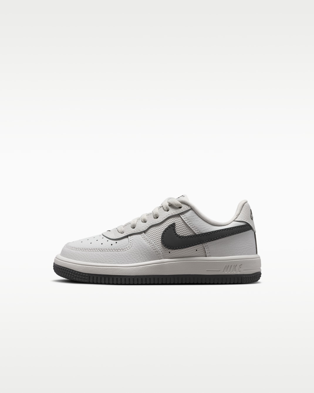 Nike Force 1 Low Younger Kids' Shoes - Photon Dust/Anthracite