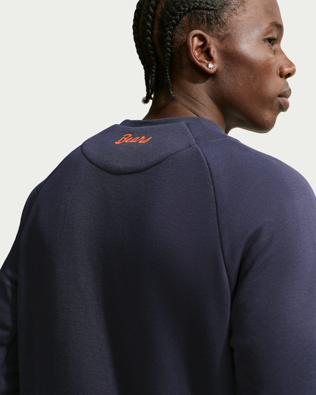 Chicago Bears Rivalries Collection Primary Men's Nike Dri-FIT NFL Pullover Crew