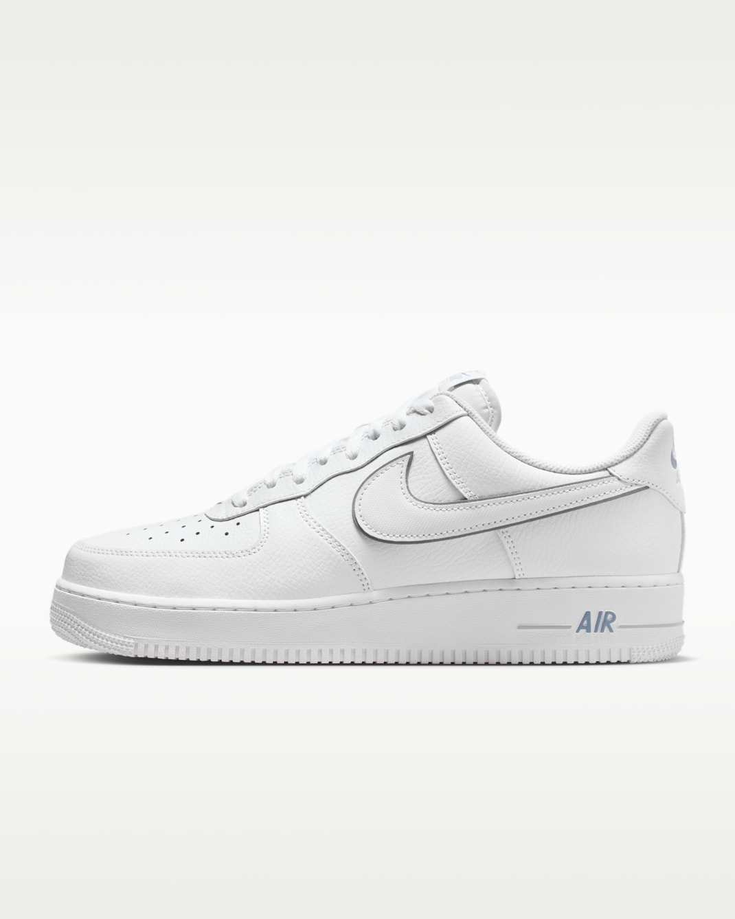 Chaussure Nike Air Force 1 '07 LV8 pour homme - Blanc/Metallic Silver/Wolf Grey/Blanc